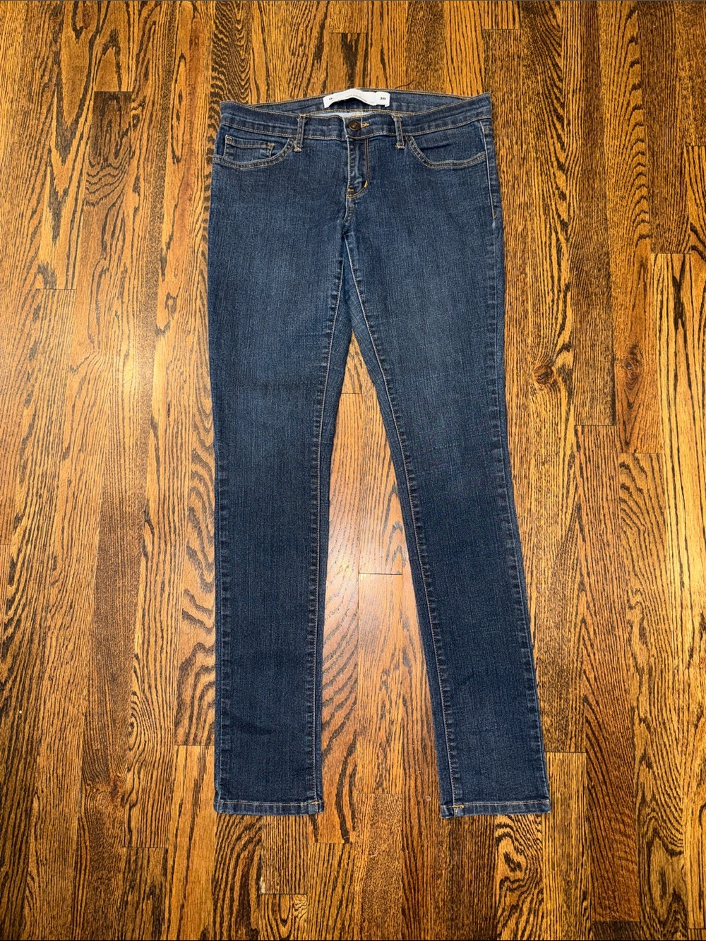 O2 Denim Dark Wash Blue Slim Fit Jeans 30